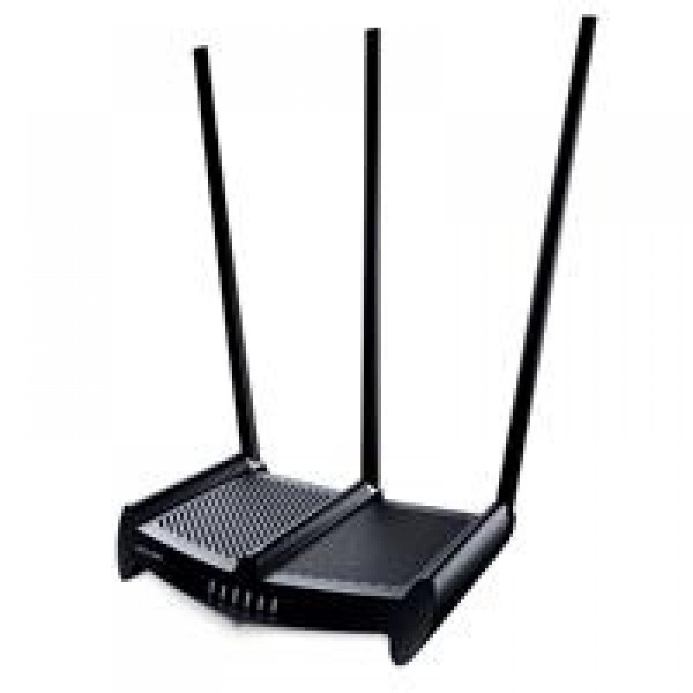 ROUTER INALAMBRICO TP-LINK TL-WR941HP ROMPEMUROS 450 MBPS 802.11N/G/B ALTA POTENCIA 4 PUERTOS LAN 10/100 1 PUERTO WAN 10/100 Y 3 ANTENAS EXTERNAS DESMONTABLES 9DBI