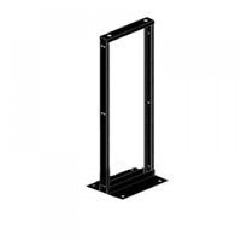 RACK NORTH SYSTEM 2 POSTES A 19 PULGADAS 4 PIES ALUMINIO PINTADO COLOR NEGRO