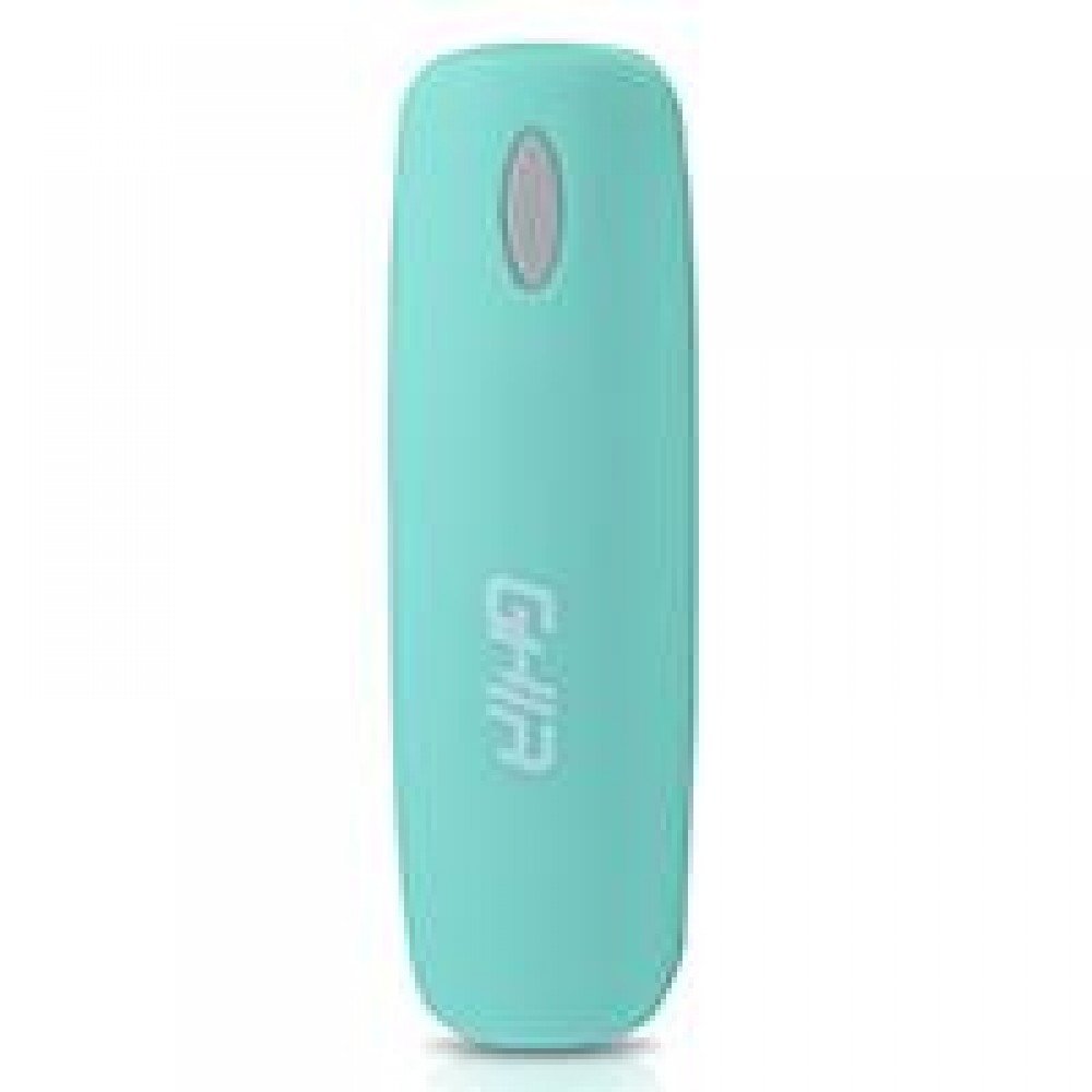 BATERIA DE RESPALDO GHIA POWER BANK 2500 MAH VERDE AQUA