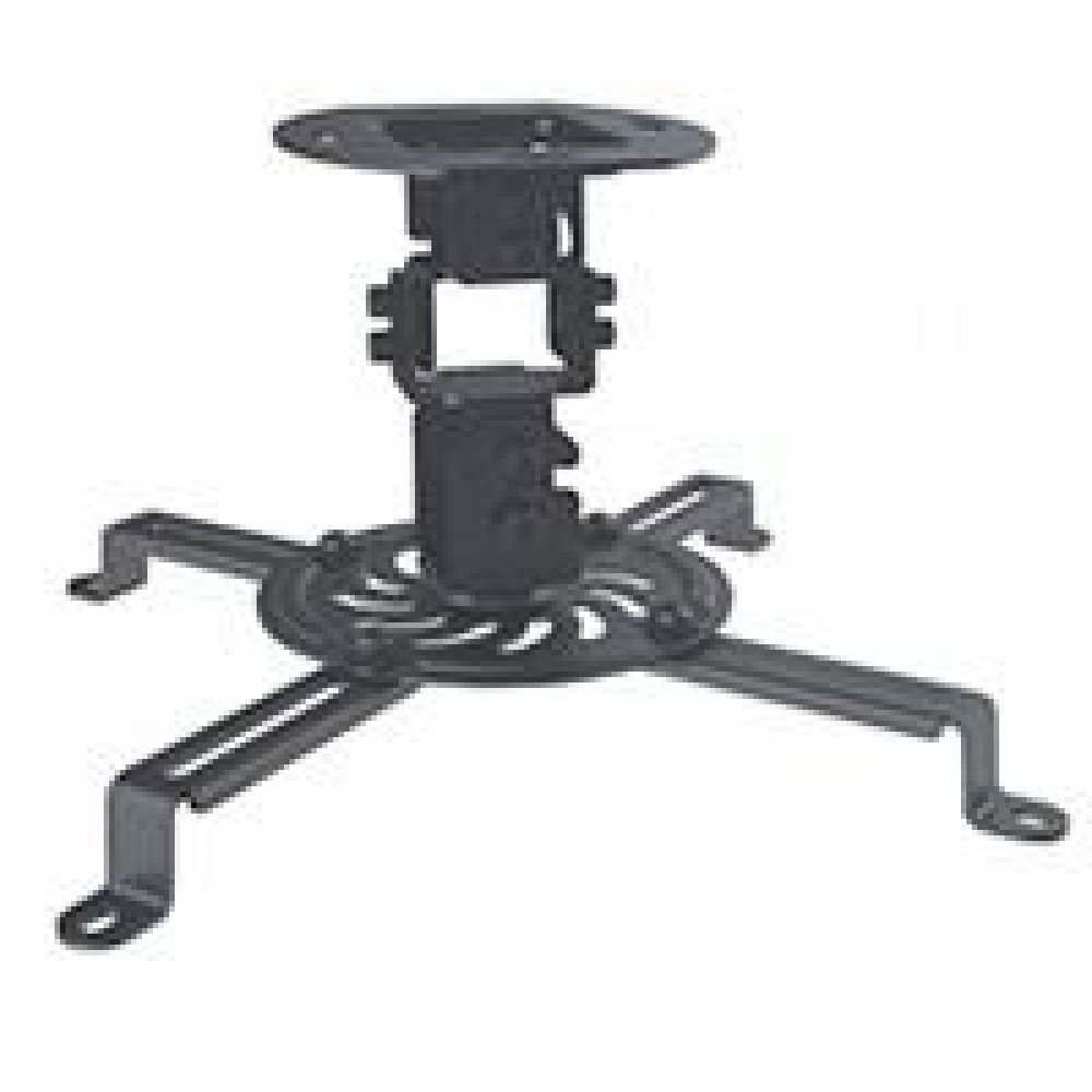 SOPORTE PROYECTOR P/TECHO MANHATTAN  BASICO 13.5KG NEGRO