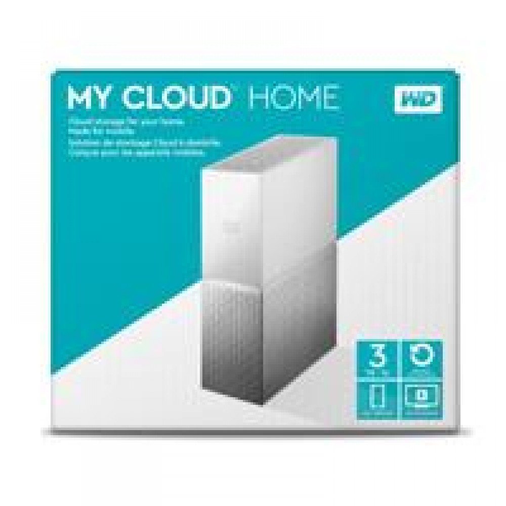 DD EXT ETHERNET 3TB WD MY CLOUD HOME 3.5/1USB3.0 EXPANSION/COPIA SEG AUTOM/CONTRASEÑA/WIN-MAC