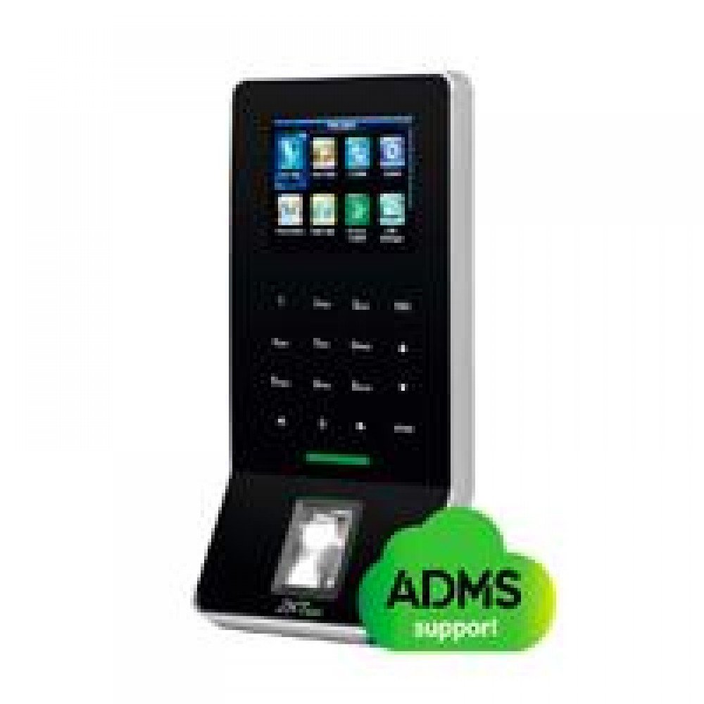 CONTROL DE ASISTENCIA ZK / INTERFAZ PARA CONTROL DE ACCESO / WIFI INCLUIDO / 3000 HUELLAS / 5000 TARJETAS / PANTALLA Y TECLADO TACTIL / SENSOR DE HUELLAS SILKID /